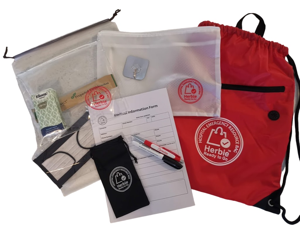 Flat lay of the included items